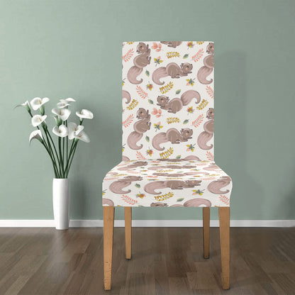 Squirrel Print Design LKS307 Dining Chair Slipcover