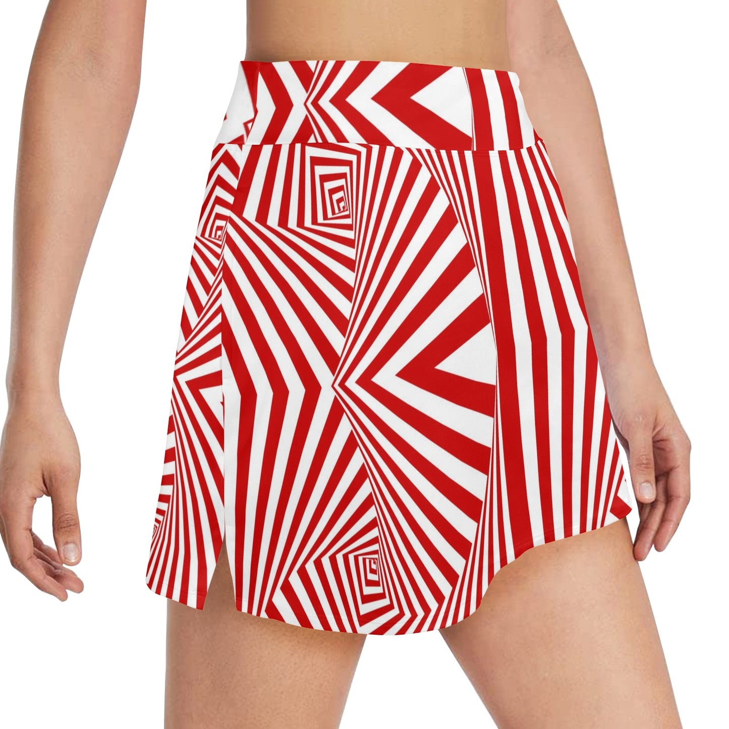 Vortex Print Design LKS304 17" Golf & Pickleball Skort with Pockets