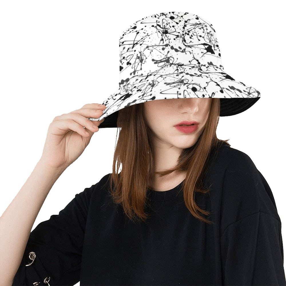 Splatter Print Design LKS305 Unisex Bucket Hat