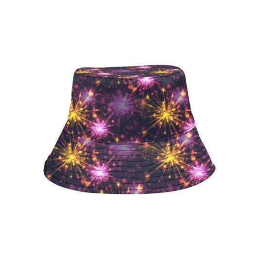 Firework Print Design LKS303 Unisex Bucket Hat