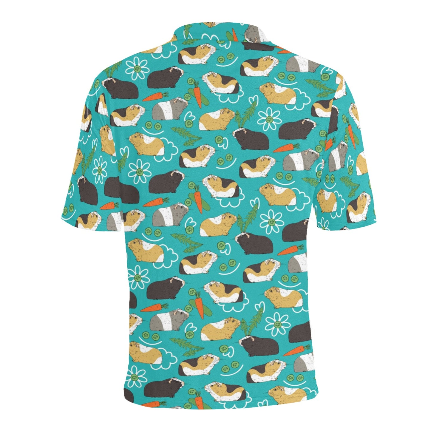 Guinea Pig Print Design LKS402 Men Polo Shirt