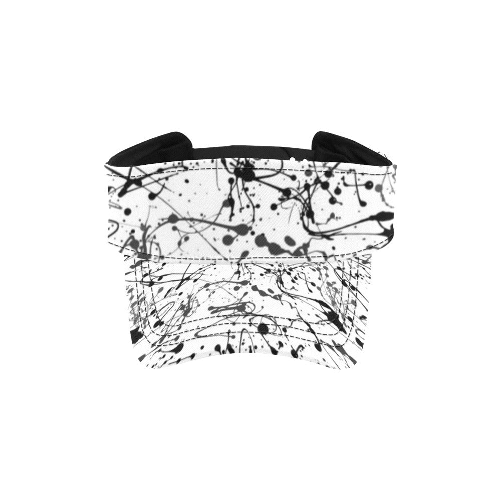 Splatter Print Design LKS305 Unisex Sun Visor