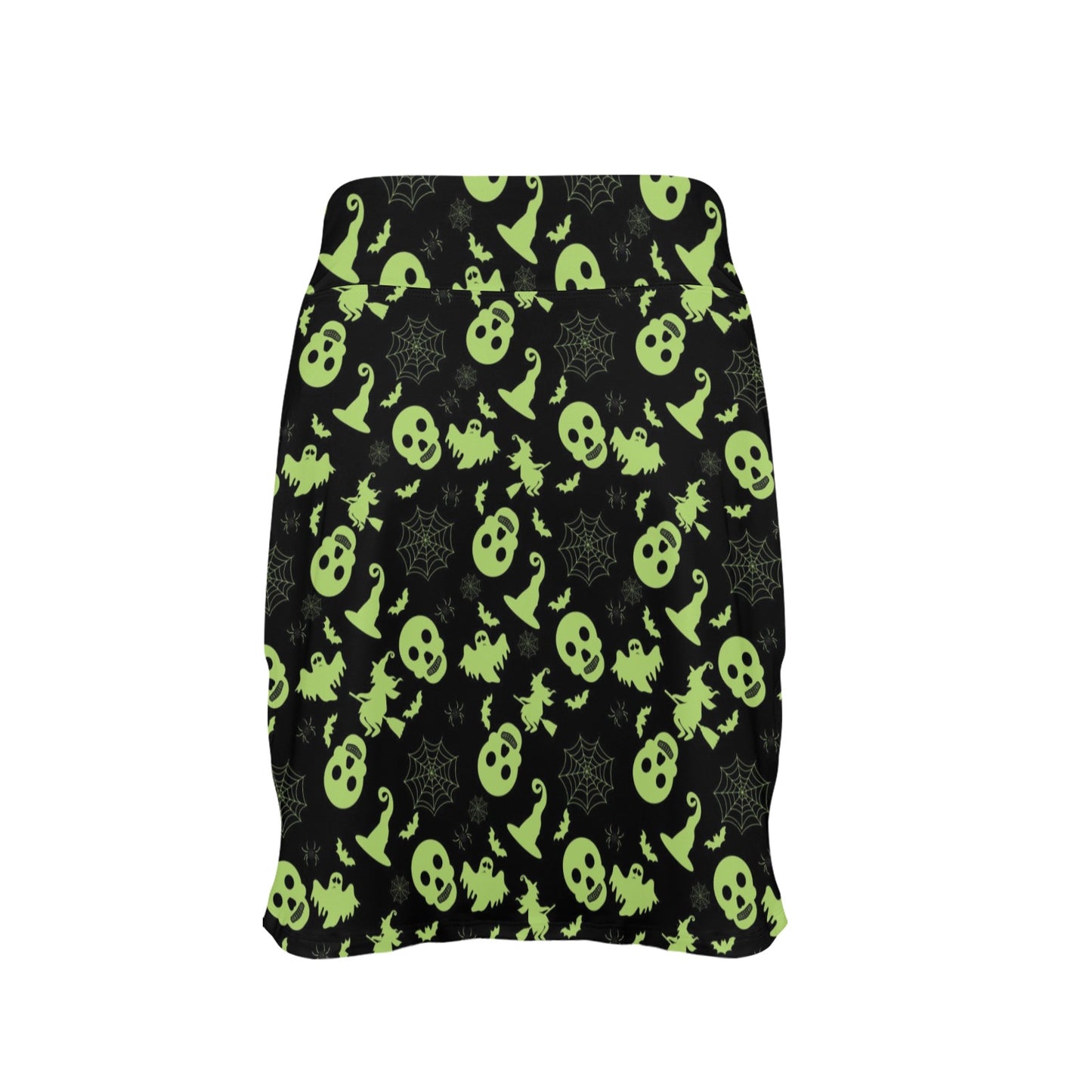 Witch Halloween Print Design LKS306 17" Golf & Pickleball Skort with Pockets