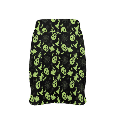Witch Halloween Print Design LKS306 17" Golf & Pickleball Skort with Pockets