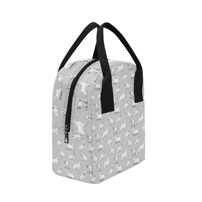Scottish Terriers Print Design LKS3011 Insulated Lunch Bag