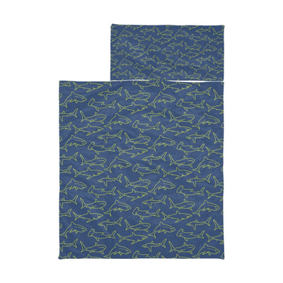 Shark Print Design LKS301 Kid's Sleeping Bag