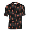 Lobster Print Design LKS401 Men Polo Shirt