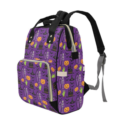 Halloween Print Design LKS403 Diaper Bag Backpack