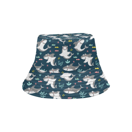 Shark Print Design LKS307 Unisex Bucket Hat