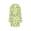 Olive Print Design LKS302 Women's Fleece Robe