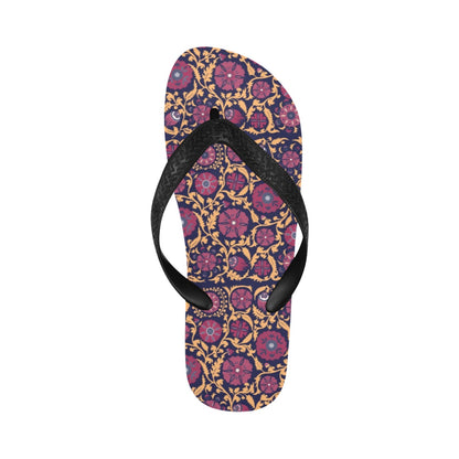 Suzani Print Design LKS303 Flip Flops