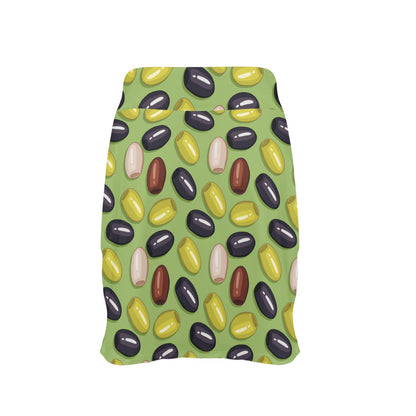 Olive Print Design LKS301 17" Golf & Pickleball Skort with Pockets