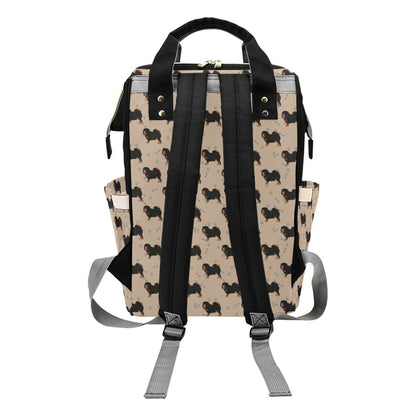 Tibetan Mastiffs Print Design LKS301 Diaper Bag Backpack