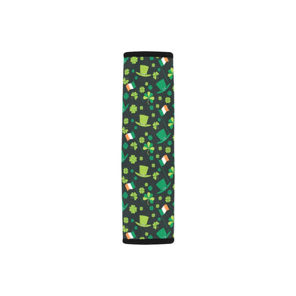 Shamrock Saint Patrick's Day Print Design LKS304 Car Seat Belt Cover