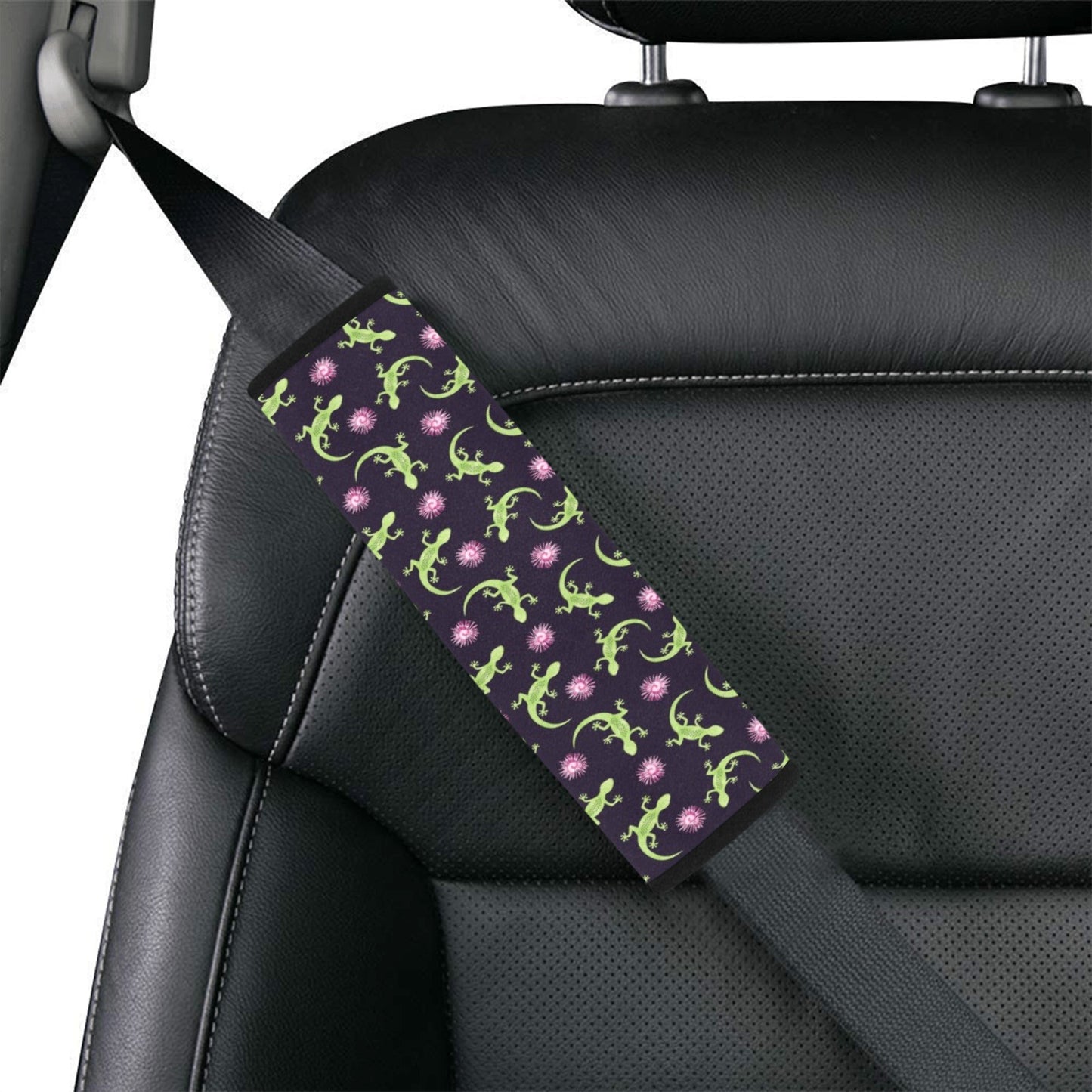 lizard Print Design LKS402 Car Seat Belt Cover
