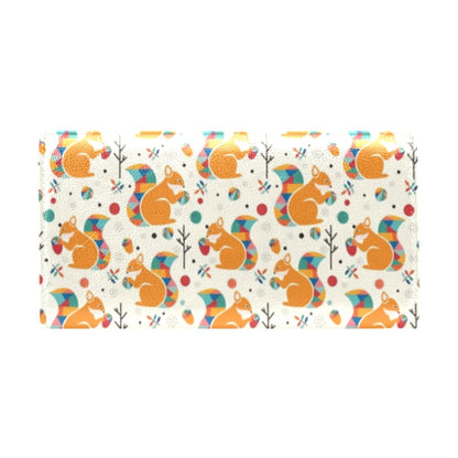 Squirrel Print Design LKS304 Women's Trifold Wallet