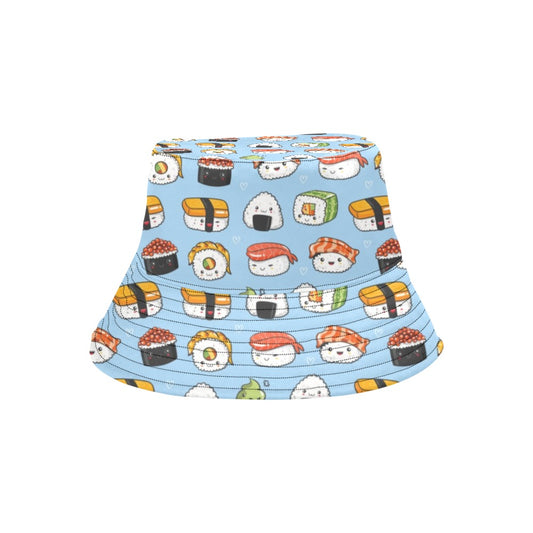 Sushi Print Design LKS303 Unisex Bucket Hat