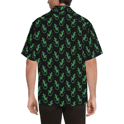 lizard Print Design LKS401 Men's Men's Hawaiian Shirt