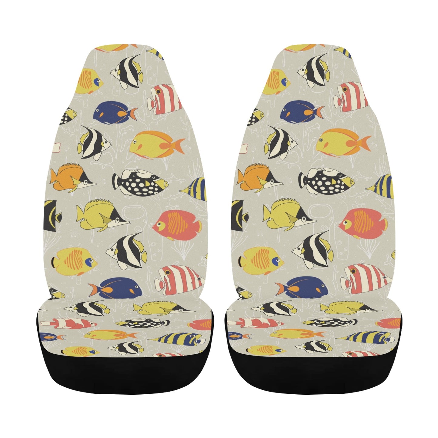Angelfish Print Design LKS401 Car Seat Covers