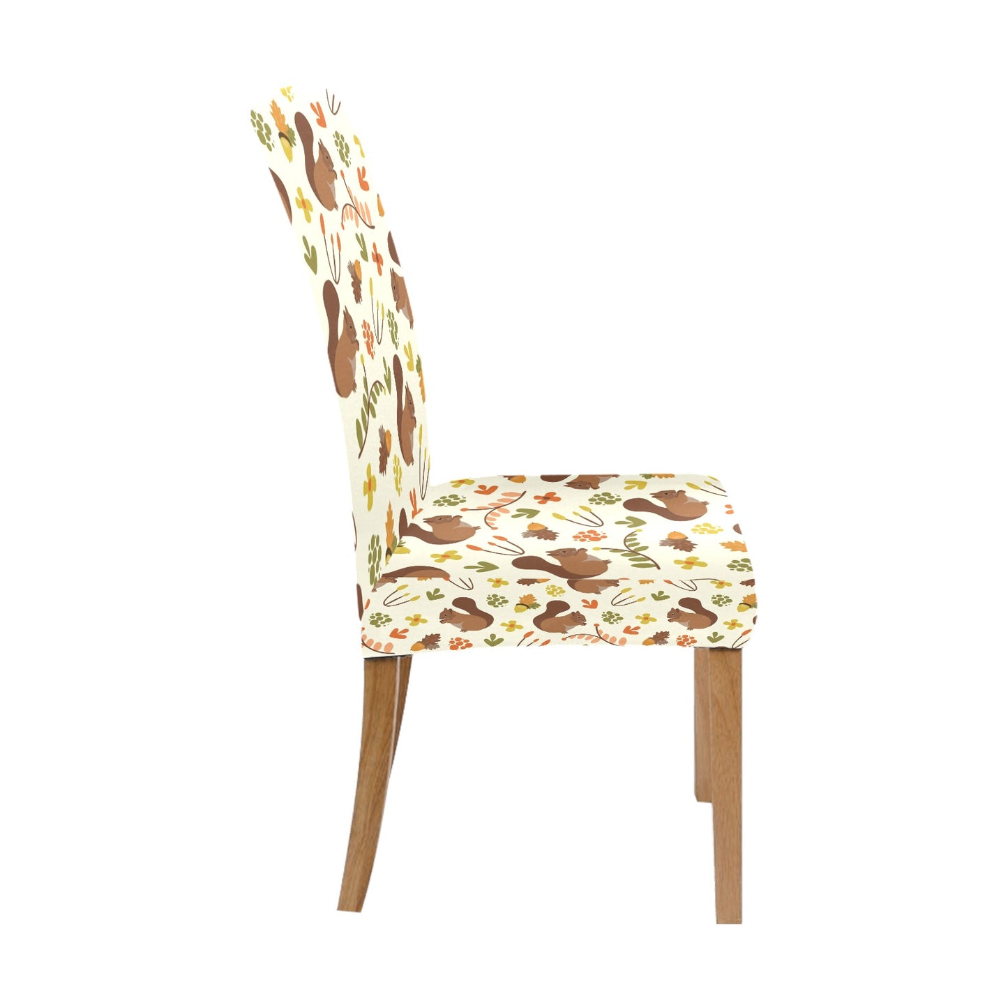 Squirrel Print Design LKS3010 Dining Chair Slipcover