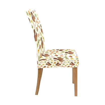 Squirrel Print Design LKS3010 Dining Chair Slipcover