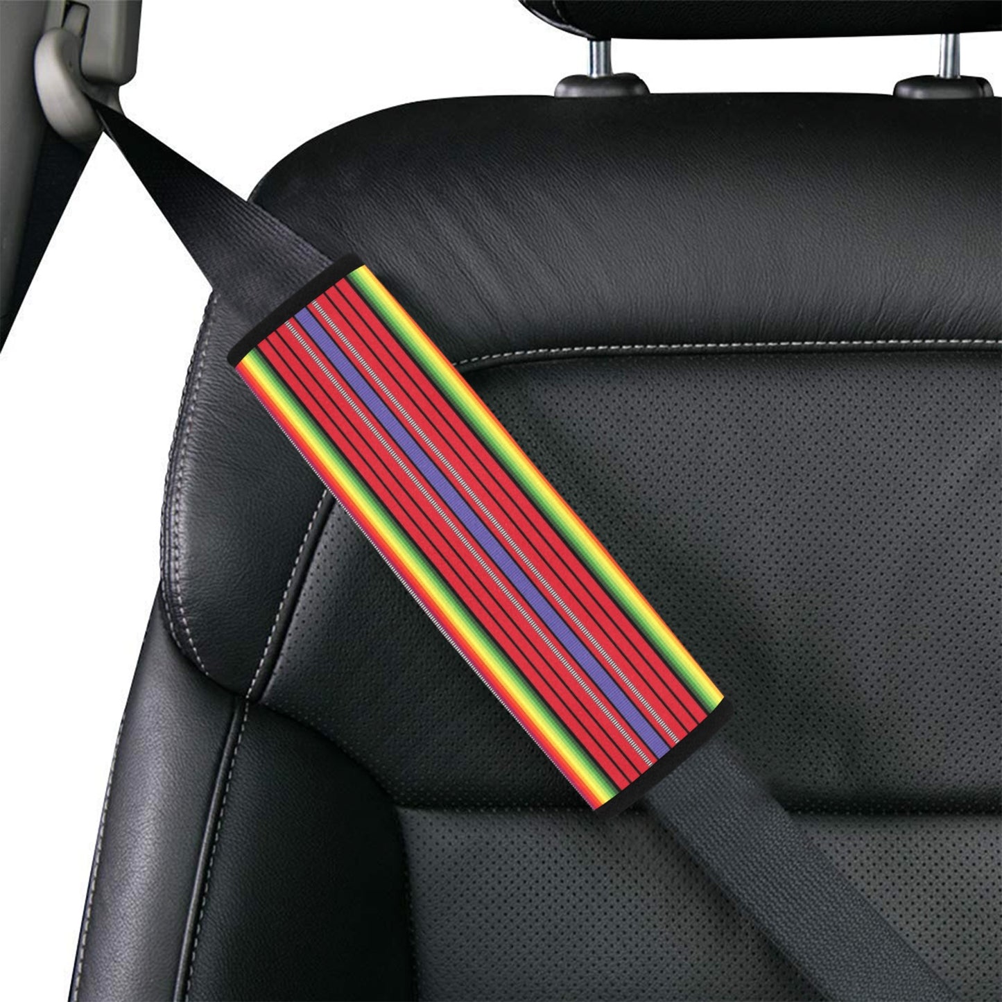Serape Print Design LKS305 Car Seat Belt Cover