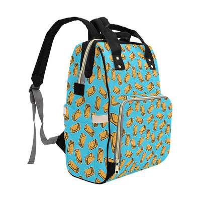 Burrito Print Design LKS301 Diaper Bag Backpack