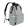 Hippie Print Design LKS307 Diaper Bag Backpack