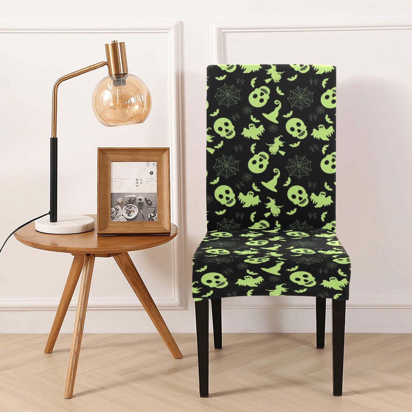 Witch Halloween Print Design LKS306 Dining Chair Slipcover