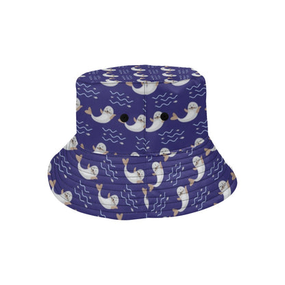 Sea Lion Print Design LKS404 Unisex Bucket Hat