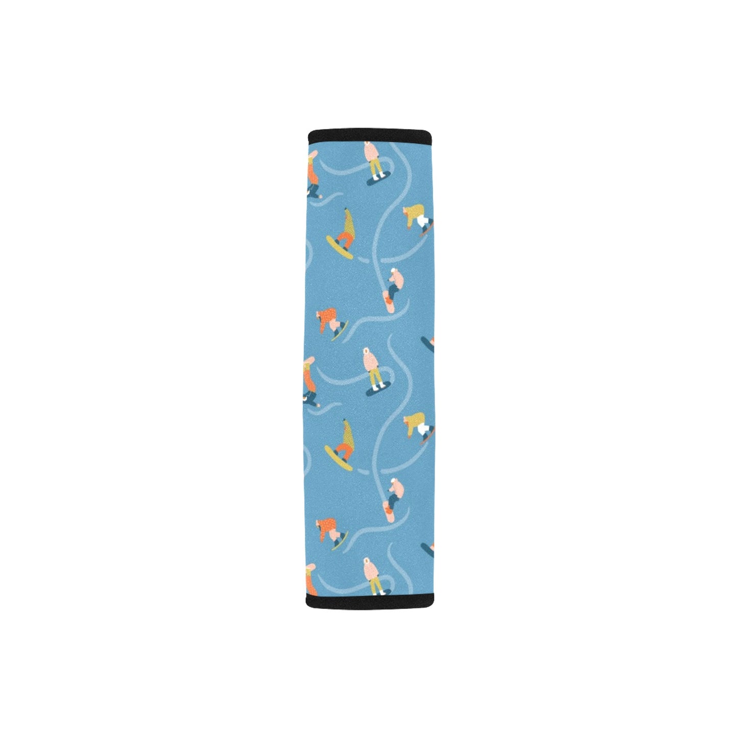 Snowboard Print Design LKS303 Car Seat Belt Cover