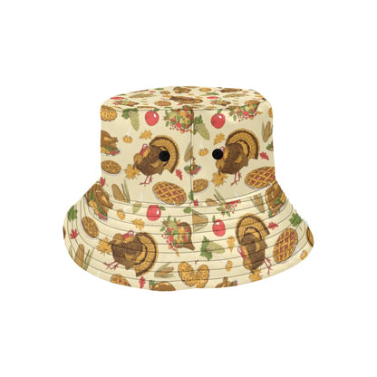 Thanksgiving Print Design LKS302 Unisex Bucket Hat