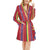 Serape Print Design LKS305 Women's Fleece Robe