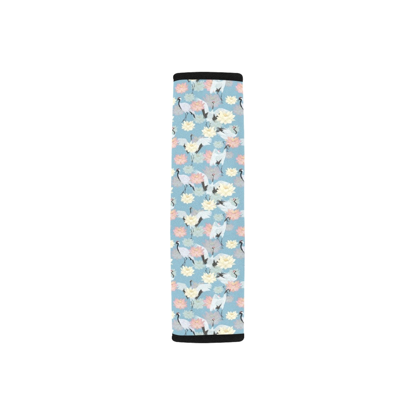 Water Lily Print Design LKS304 Car Seat Belt Cover