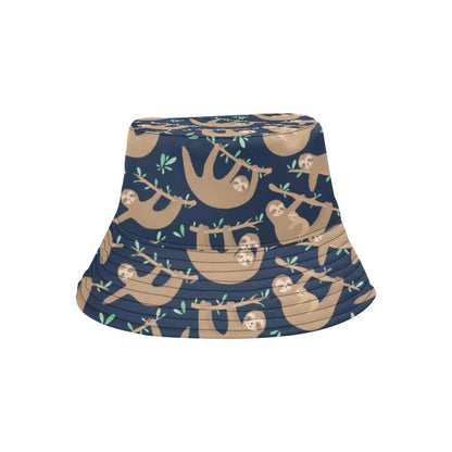 Sloth Print Design LKS307 Unisex Bucket Hat