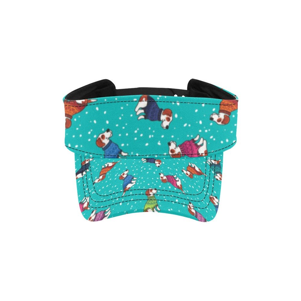 Russell Terriers Print Design LKS309 Unisex Sun Visor
