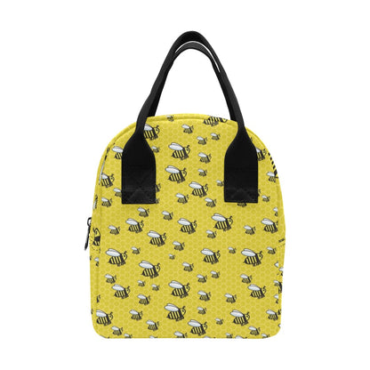 Bee Cute Print Design LKS308 Insulated Lunch Bag
