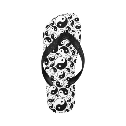 Yin Yang Print Design LKS302 Flip Flops
