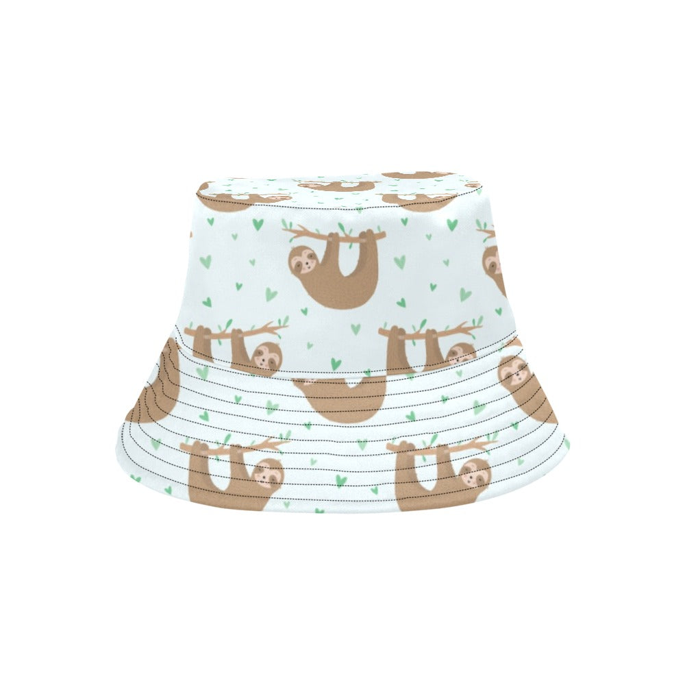Sloth Print Design LKS308 Unisex Bucket Hat