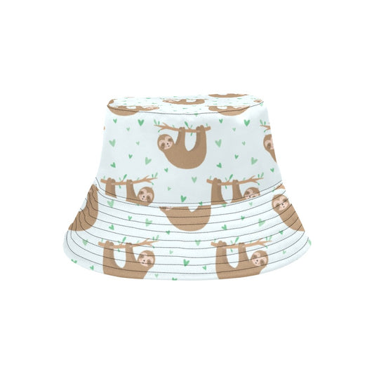 Sloth Print Design LKS308 Unisex Bucket Hat