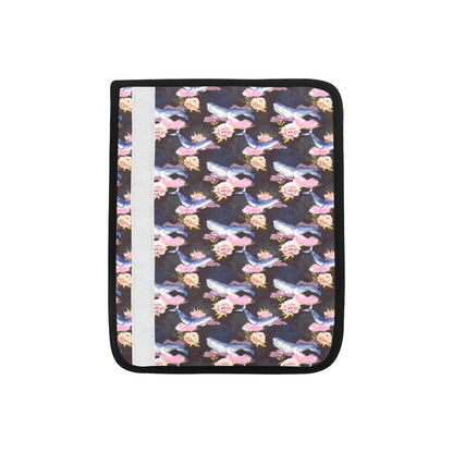 Blue Whale Print Design LKS401 Car Seat Belt Cover