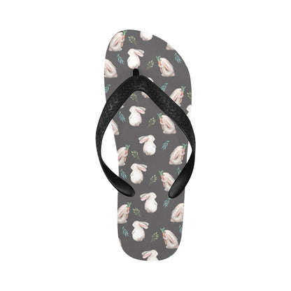 Rabbit Print Design LKS402 Flip Flops