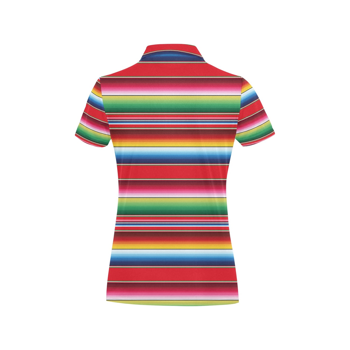Serape Pattern Women's Polo Shirt