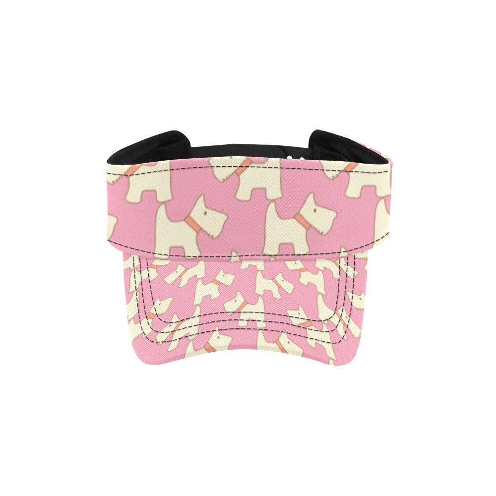 Scottish Terriers Print Design LKS306 Unisex Sun Visor
