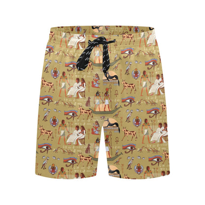 Ancient Greek Classic Pattern Design LKS305 Men's Swim Trunks Beach Shorts