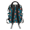 Reindeer Print Design LKS406 Diaper Bag Backpack