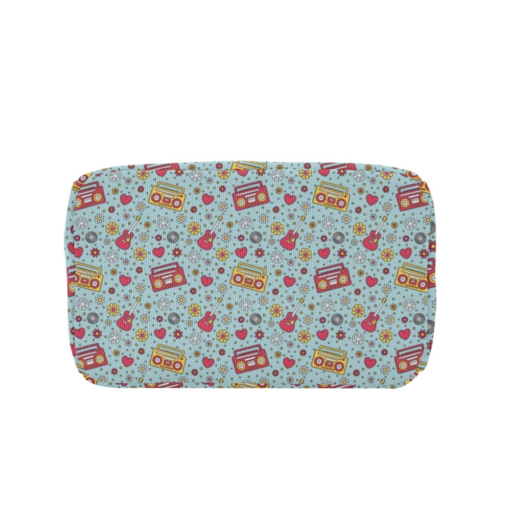 Hippie Print Design LKS307 Insulated Lunch Bag