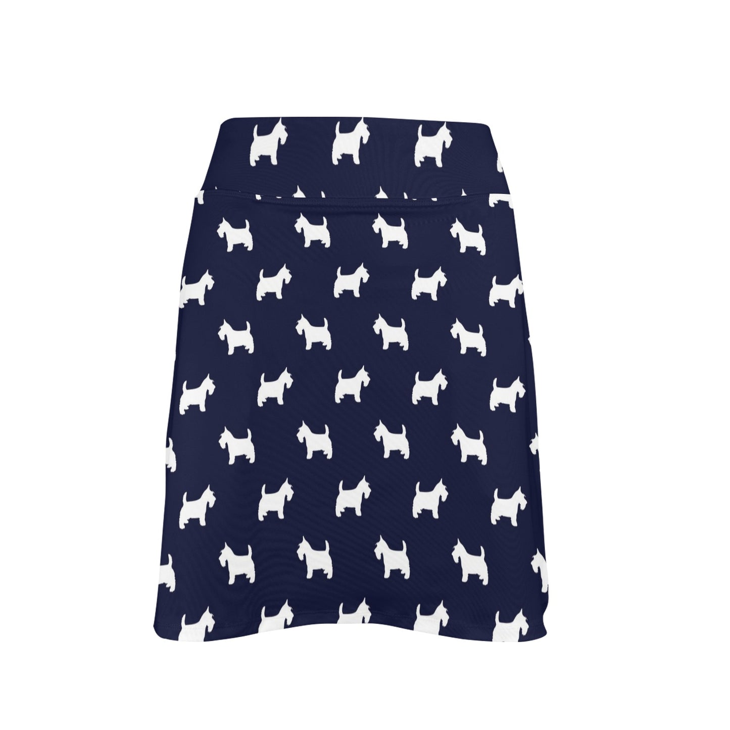 Scottish Terriers Print Design LKS3019 17" Golf & Pickleball Skort with Pockets