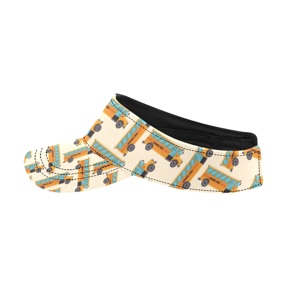 School Bus Print Design LKS305 Unisex Sun Visor