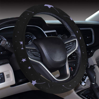 Star Print Design LKS303 Steering Wheel Cover with Elastic Edge